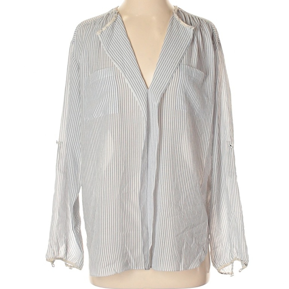Rebecca Taylor Striped Blouse